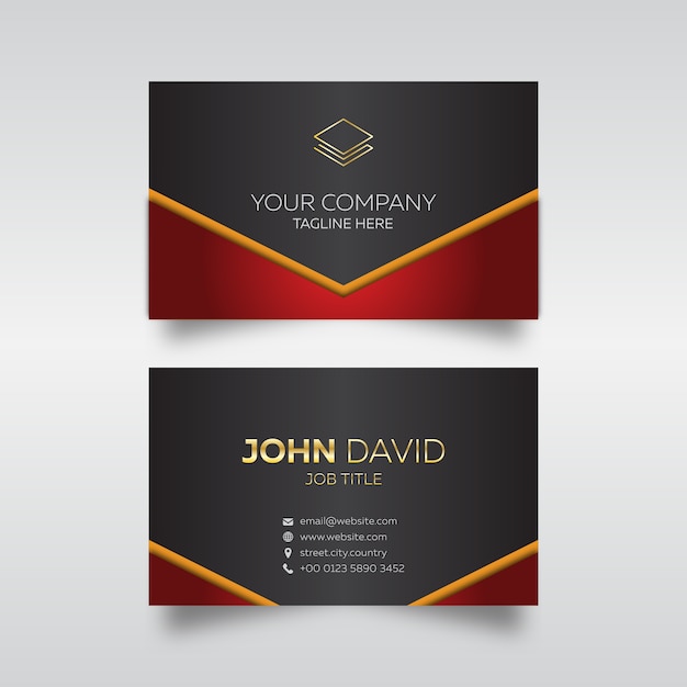 Elegant business card