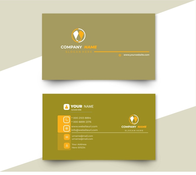 Elegant business card