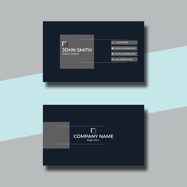 Elegant business card