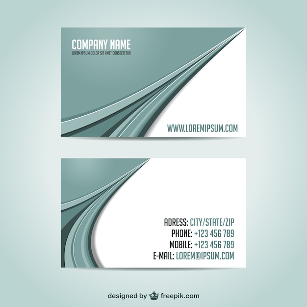 Elegant business cards