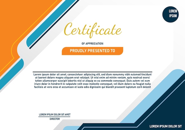 Elegant certificaat