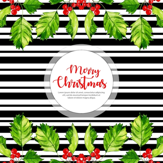 Elegant christmas stripe background