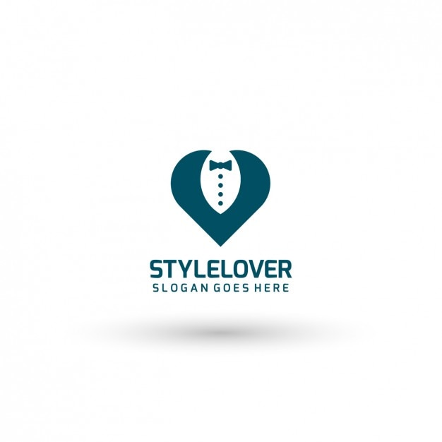 Abbigliamento elegante logo template