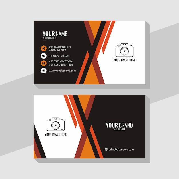 elegant corporate business card template