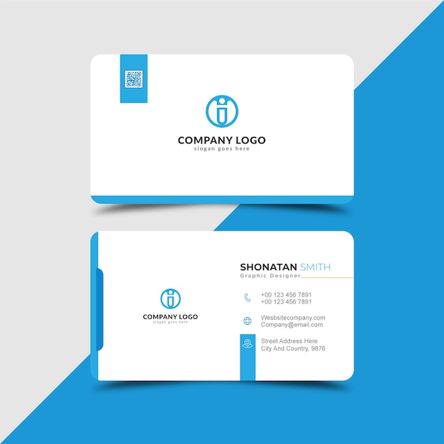 elegant corporate business card