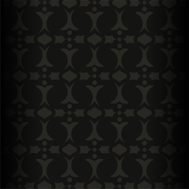 Premium Vector | Elegant dark ornament pattern background