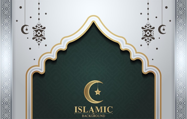 Vector elegant decoration islamic background