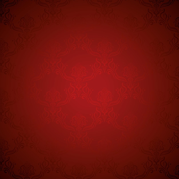 red vintage wallpaper