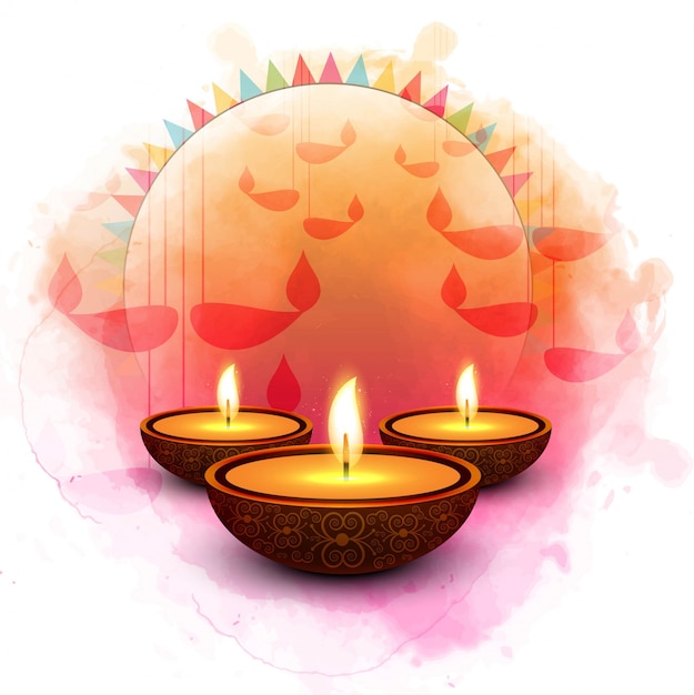 Elegant design for diwali celebrations