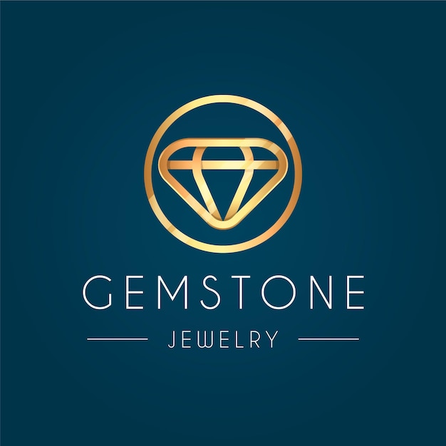 Vector elegant diamond logo