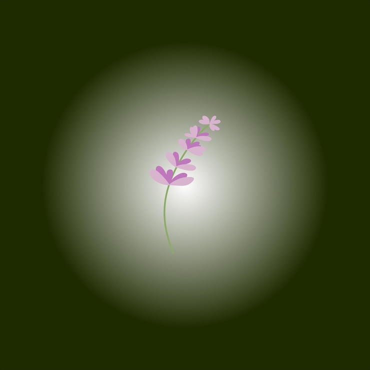 Vector elegant and easy to edit flower vector illustration in eps format