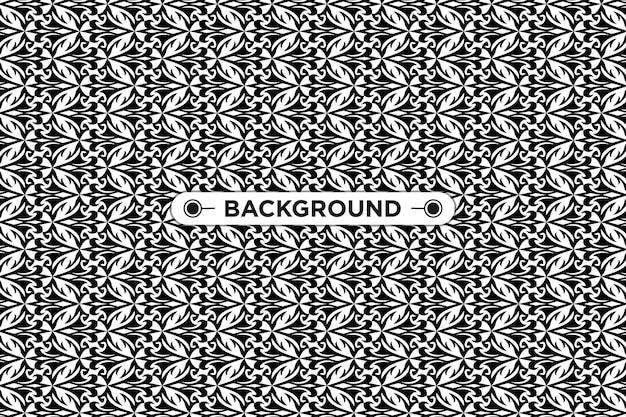 elegant ethnic black texture seamless pattern