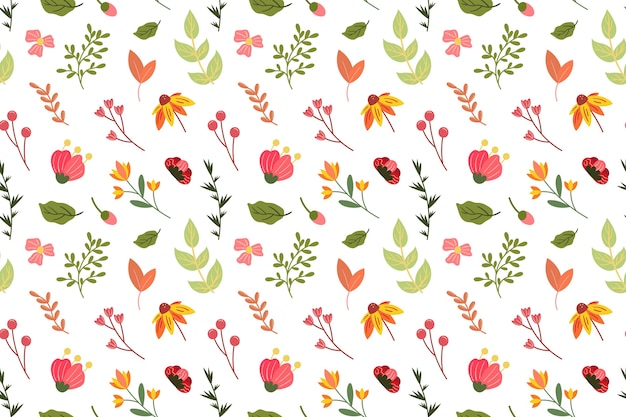 Elegant floral pattern background