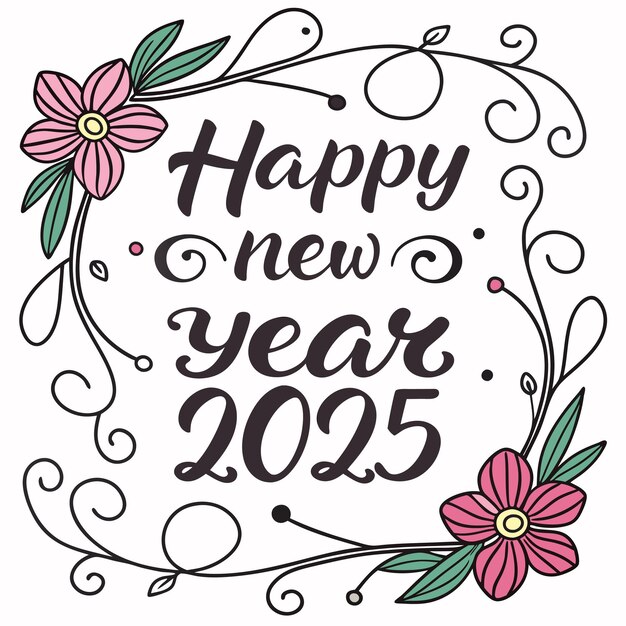 Happy New Year 2025 Clip Art Images Free Download on Freepik