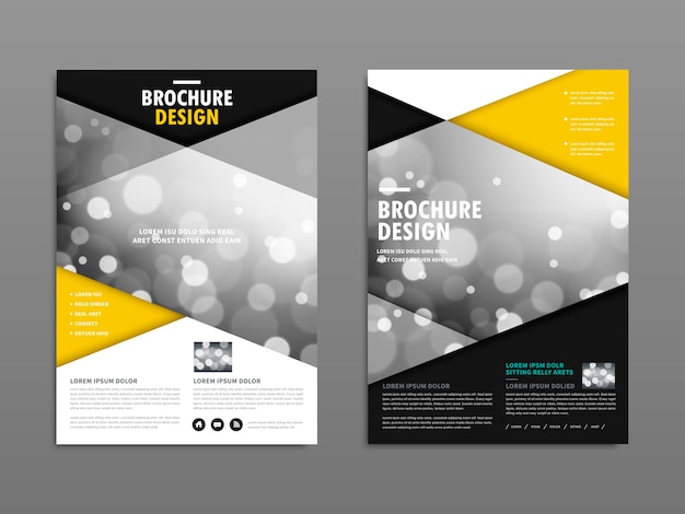 Design flyer elegante