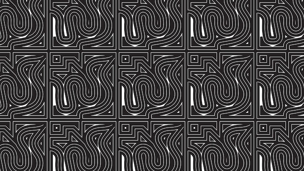 Elegant geometric lines pattern