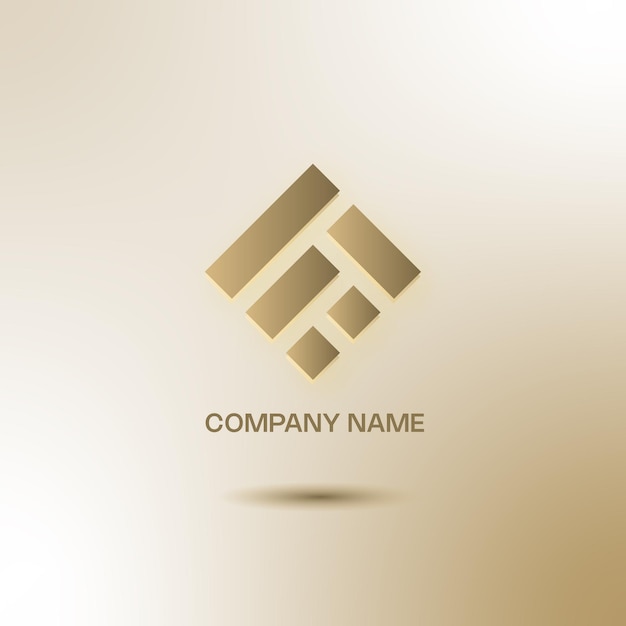 elegant geometric logo