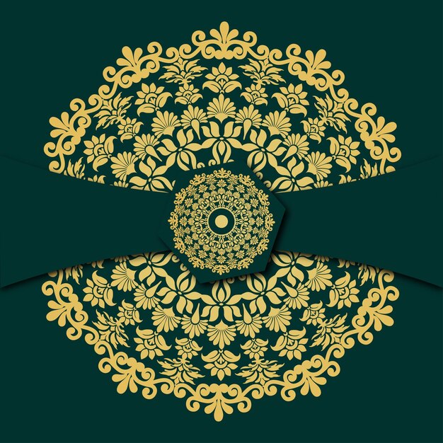 Elegant Geometric Mandala Page Design And Illustration