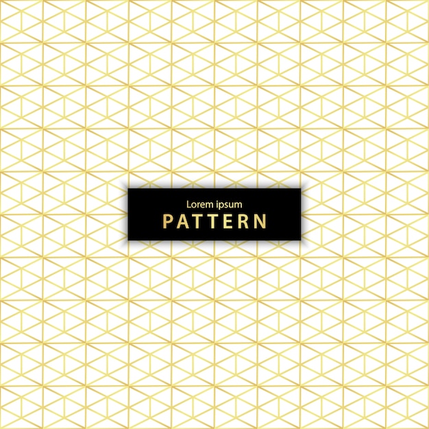 Elegant geometric pattern