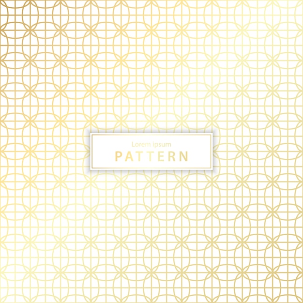 Vector elegant geometric pattern