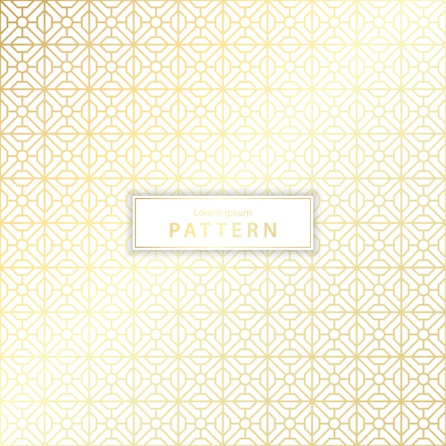 Elegant geometric pattern