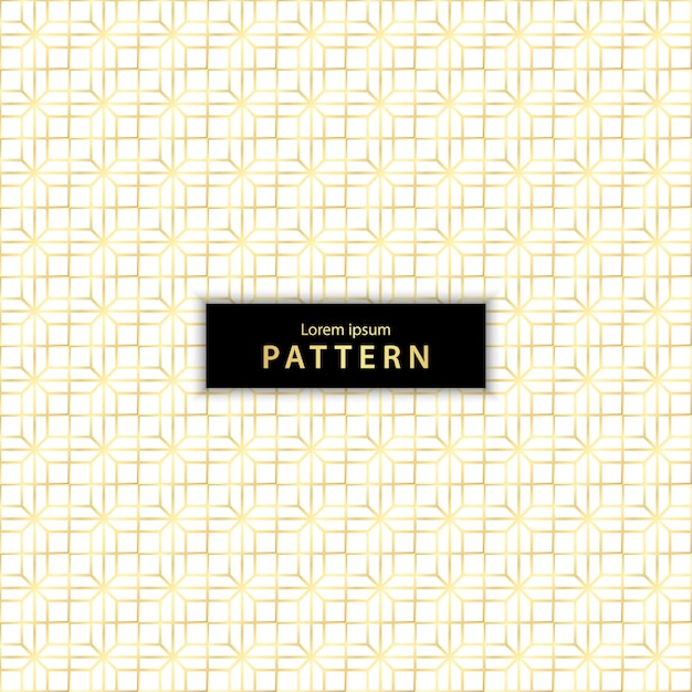 Elegant geometric pattern