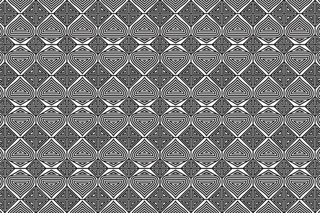 Elegant geometric pattern