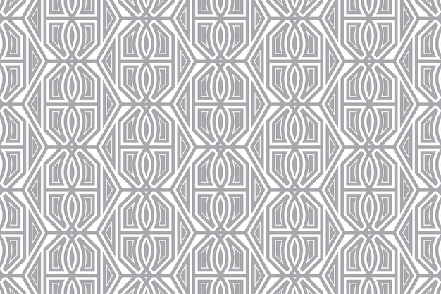 Elegant geometric shape pattern