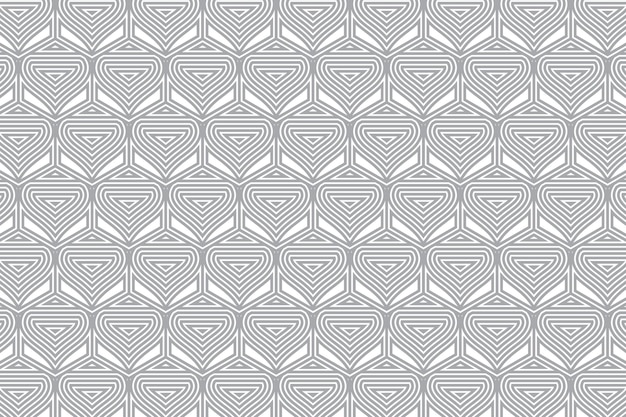 Elegant geometric shape pattern