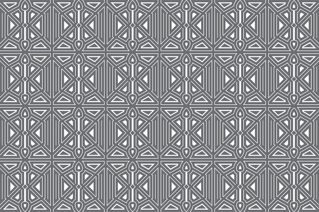 Elegant geometric shapes pattern