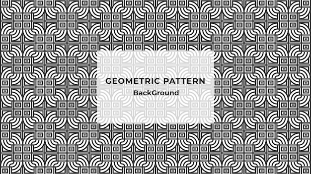 エレガントな幾何学的な微妙なライン パターン