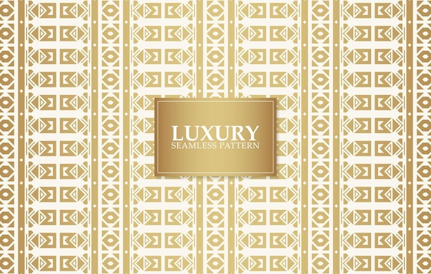 Elegant gold abstract line pattern