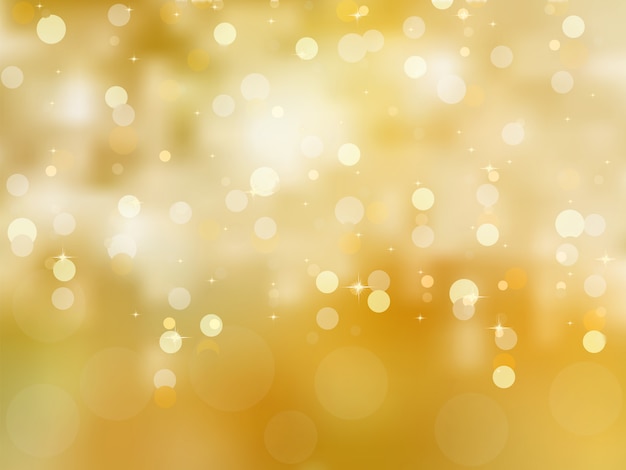 Elegant gold christmas background.