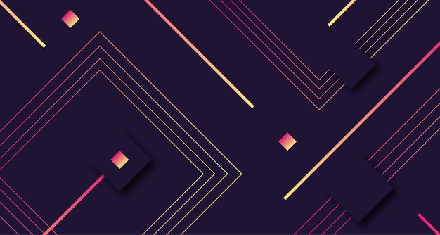 Elegant gradient geometric background