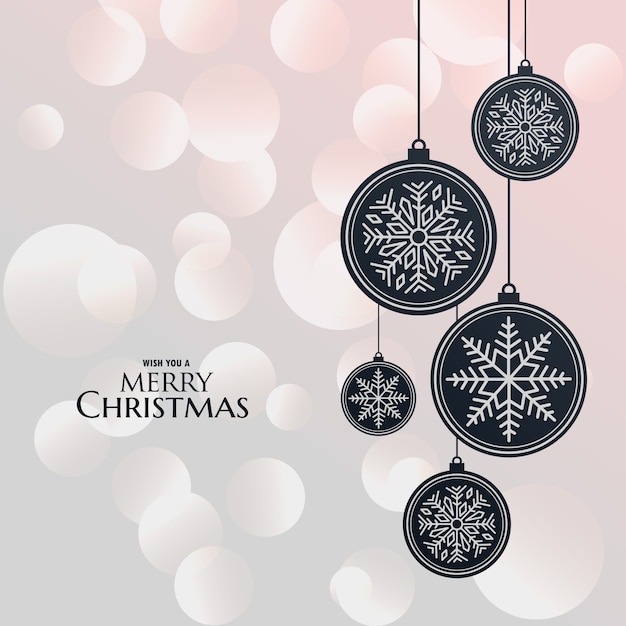 Vector elegant hanging lamps for christmas festival