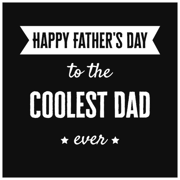 Elegant happy fathers day background Vector Illustration