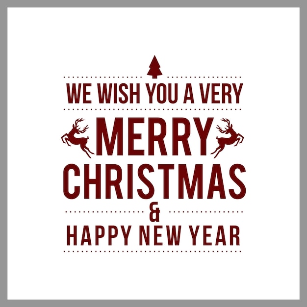 Elegant kaart sjabloon kerst thema Vector