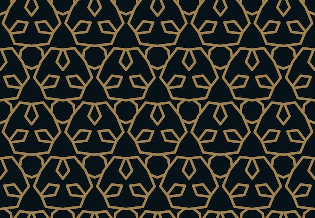 Elegant line ornament pattern seamless pattern for background wallpaper textile printing packaging wrapper etc