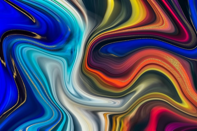 Fondo di struttura di marmo colorato liquido elegante