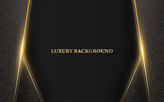 Elegant luxury background with gold and glitter element