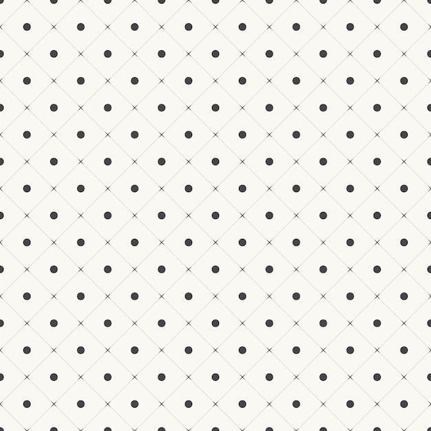 Vector elegant and luxury geometric dots pattern. geometrical simple grid illustration