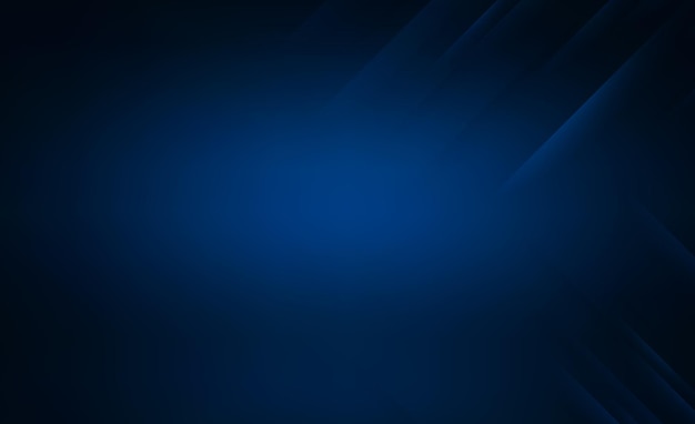 Elegant Luxury Gradient Blue Studio Banner Design met Donker Vignette