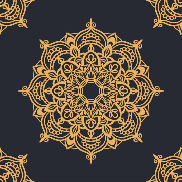 Elegant luxury mandala background