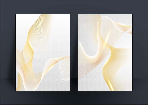 Vector elegant luxury shiny gold abstract background