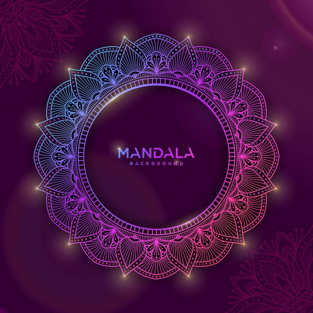 Elegant mandala background