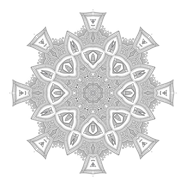 elegant mandala vector for design