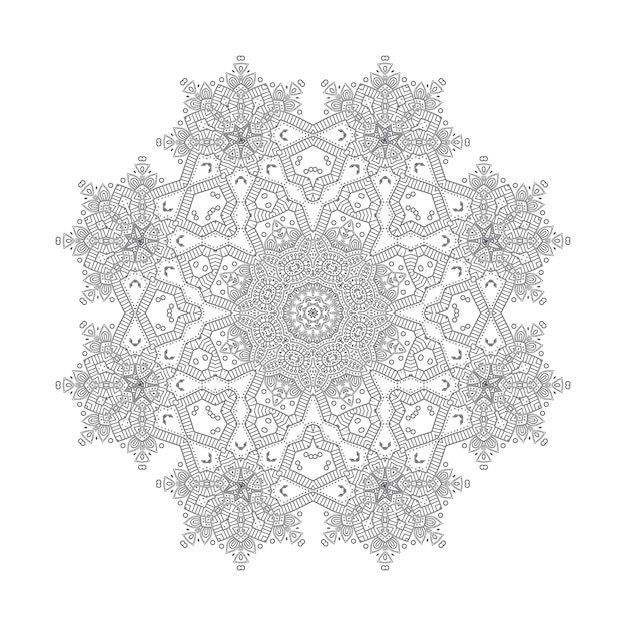 elegant mandala vector for design