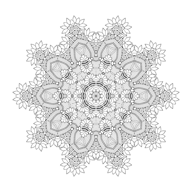 elegant mandala vector for design