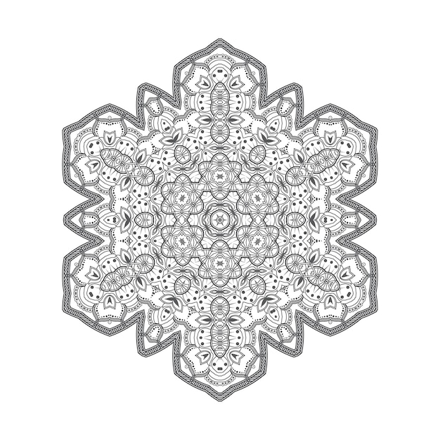 elegant mandala vector for design