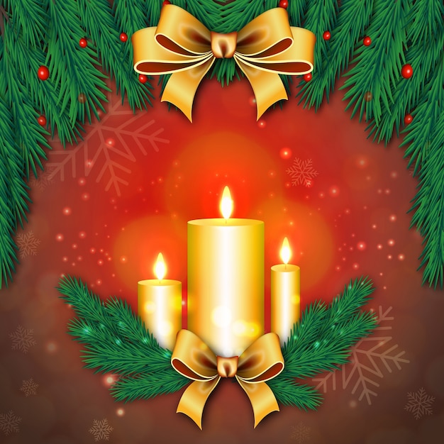 Elegant merry christmas backgrounds with lighting effect